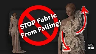 3D Fabric Collapsing? Here’s the Fix for Clo3D & Marvelous Designer!