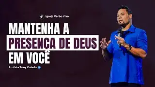 Coisas Que Você Faz e Afastam o Espírito Santo | Tony Calado