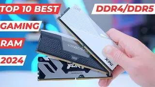 10 Best RAM for Gaming (DDR4 & DDR5) in 2024