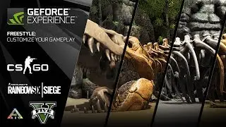 Nvidia Geforce Freestyle All Filters Showcase - GTA V, Ark Survival Evolved, CSGO, Rainbow Six Siege