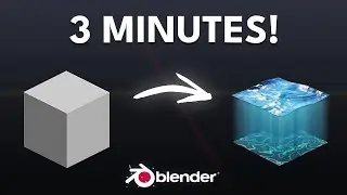 Create Hyper Realistic Water in Blender in 3 Minutes!
