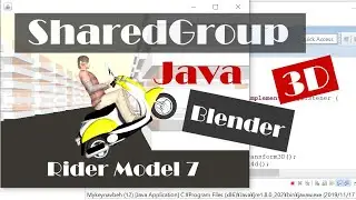 Java 3D: How to Create a Simple Building and Ground in Blender and Import Them (with Source Code)