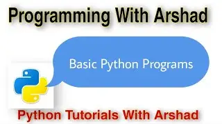 Printing The Sum Of Even Numbers In A Given Range. Python Tutorials With Arshad#17.