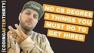 How To Get A Web Developer Job Without A Degree [ 3 Things you must do as self taught web developer]
