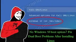 Grub Boot Menu Not Showing Windows 10? | Kali Linux 2021.2🔥
