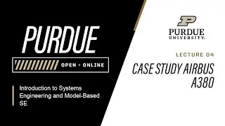 Introduction to Systems Engineering and Module-Based SE | Case Study Airbus A380 | Purdue University