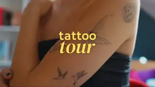 ASMR tattoo tour! 🧚🪩💓