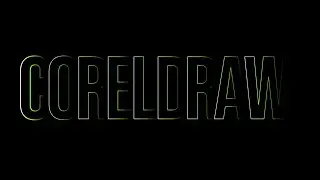 CorelDraw Tutorial 2021 | Beautiful TEXT illustration | Corel draw EFFECT