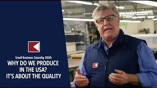 Why do we produce in the USA? It's all about the quality.