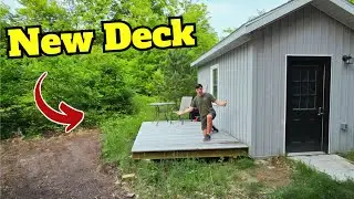 8×16 Tiny House Update (New Deck!)
