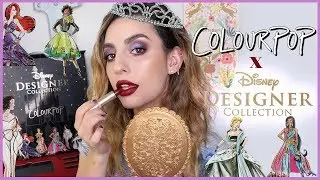 Colourpop X Disney Designer Collection: Swatches & Demo!