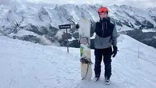 Deuxième fois en Snowboard ❄️
