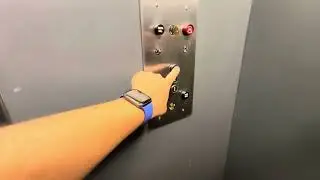 A legend lives on! Vintage Otis elevator at former Wells Fargo building, Bedford