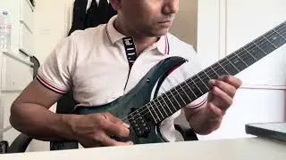 Warfaze Oshamajik guitar solo cover, ওয়ারফেজ অসামাজিক original by Ibrahim Ahmed Kamal
