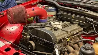 71. Ford Sierra Zetec. Подвеска, тормоза, диски, топливо, ГУР. Подготовка к настойке.