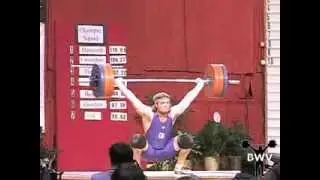 Casey Burgener American Record 171kg Snatch (2 angles)