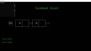 creating link list using graphics library in c++