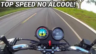 TOP SPEED DA CG 125 FAN 2008 NO ÁLCOOL!