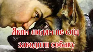 Яким людям не слід заводити собаку  Which people should not get a dog
