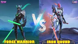 SABER IRON HOUND VS SABER FORCE WARRIOR MOBILE LEGEND