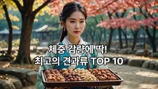 살 쭉쭉 빠진다! 체중 감량에 좋은 견과류 TOP 11!