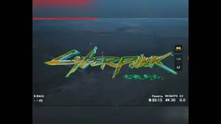 Росіянин поліз на дрон з палкою / Cyberpunk meme
