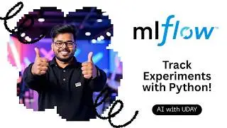 How to Use MLflow for Experiment Tracking | Python Demo + Hands-On Guide 🤖 AI with UDAY 🙂