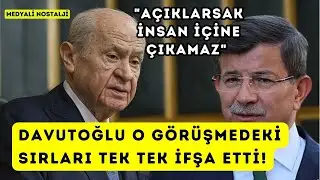 Bahçeli had said, 