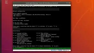 How to install CentOS8 in the terminal