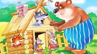 Теремок раскраска