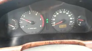 hyundai Santafe 2003 проблема с датчиком спидометра, часть 1