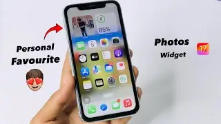 Get personal Photo widget on iPhone || How to set favourite photo widget on iPhone 11