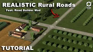 How to build ZONEABLE Rural Roads using Road Builder Mod : Cities Skylines 2