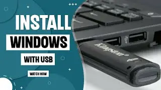 Install windows 8.1, 10 with USB