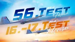 Bayraktar TB3 PT1 / 56. - PT2 / 16&17. Test Uçuşları