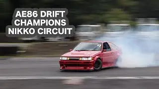WATCHING AE86'S AT NIKKO CIRCUIT FOR MY BIRTHDAY