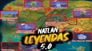 LEYENDAS LOCAL NATLAN. (LOGREOS) . Genshin Impact 5.0