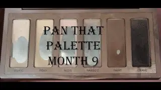 Pan that Palette Month 9 Update 2018