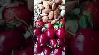 "Наверное, это мой рай" - вкусное видео орехов и ягод, пробуждающее здоровый аппетит