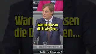 Warum müssen die Deutschen...