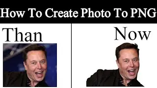 How To Create Photo To PNG In 1 Minute