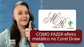How to Create a Metallic Effect on Letters in Corel Draw