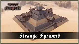 HOW TO BUILD A STRANGE PYRAMID [SPEED BUILD] - CONAN EXILES