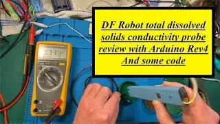 Total dissolved solids sensor from DF Robot with Arduino R4 #arduino #dfrobot #electronics