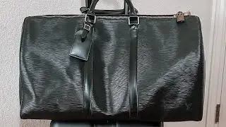 Louis Vuitton Keepall 50 Review | Personal Item vs Carry On | Vintage Luxury | Fashionphile