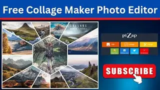 How To Make Picture Collage Using Pizap | Online Free Photo Editor & Collage Maker Website