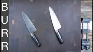 Kramer Carbon vs Damascus Cut DEMO