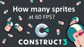 How many sprites can Construct draw at 60 FPS?