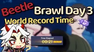 World Record Time! Beetle Brawl Event Day 3. Genshin Impact