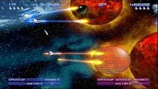 Gradius V Full Game Run (2 Player Mode - Zero & Sakura)